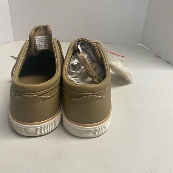 RALPH LAUREN Polo Faxon Low Brown Washed Twill Men’s Sneakers Lace Up Size 11.5D - Picture 10 of 12